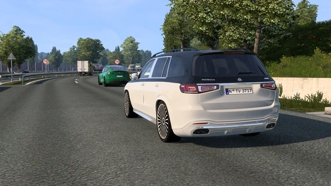 ETS2 1.60 Mercedes-Benz GLS Maybach 2023 V2.0 ETS2 1.60 Mercedes-Benz GLS Maybach 2023 V2.0