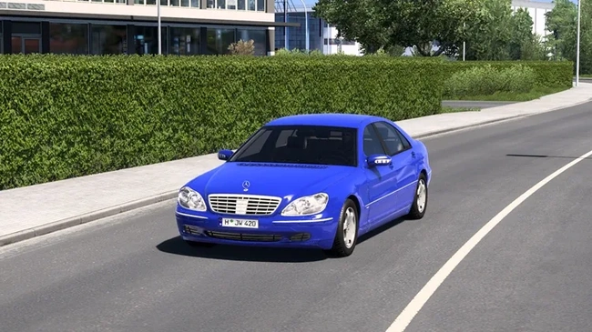ETS2 1.60 Mercedes-Benz S500 W220 V1.8 ETS2 1.60 Mercedes-Benz S500 W220 V1.8