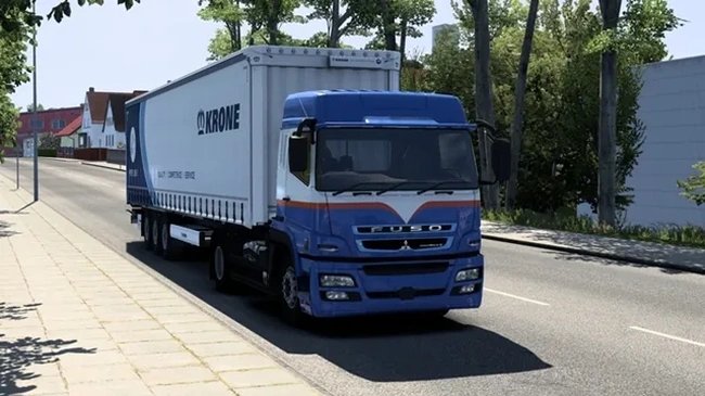 ETS2 1.60 Mitsubishi FUSO Super Great V Truck ETS2 1.60 Mitsubishi FUSO Super Great V Truck