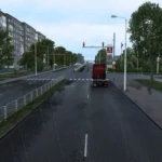 ETS2 1.60 Realistic Rain Reflections Standalone V1.1