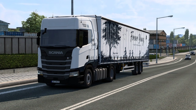 ETS2 1.60 Scania S Forever Young Combo Skin
