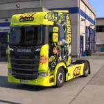 ETS2 1.60 Scania S Next Gen VR46 Skin V1.0