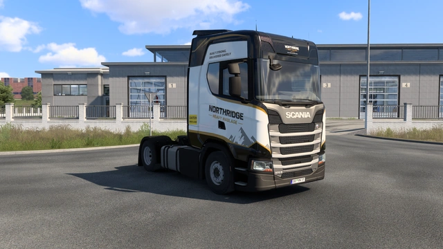 ETS2 1.60 Scania S Northridge Heavy Haulage Skin ETS2 1.60 Scania S Northridge Heavy Haulage Skin