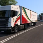 ETS2 1.60 Scania S Veenezia Transport Combo Skin