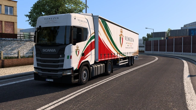ETS2 1.60 Scania S Veenezia Transport Combo Skin ETS2 1.60 Scania S Veenezia Transport Combo Skin