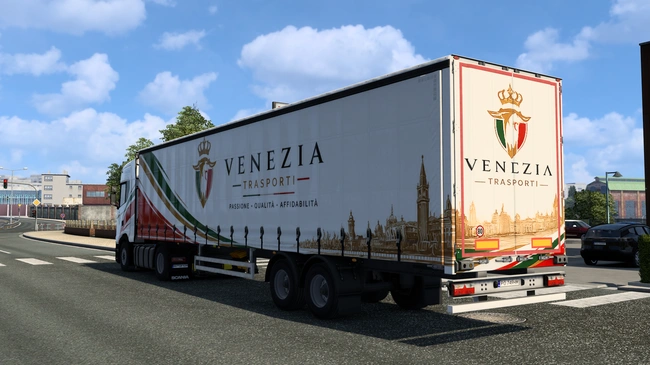ETS2 1.60 Scania S Veenezia Transport Combo Skin ETS2 1.60 Scania S Veenezia Transport Combo Skin