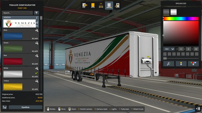ETS2 1.60 Scania S Veenezia Transport Combo Skin ETS2 1.60 Scania S Veenezia Transport Combo Skin