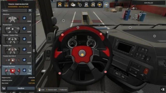 ETS2 1.60 SCI Steering Wheels Pack