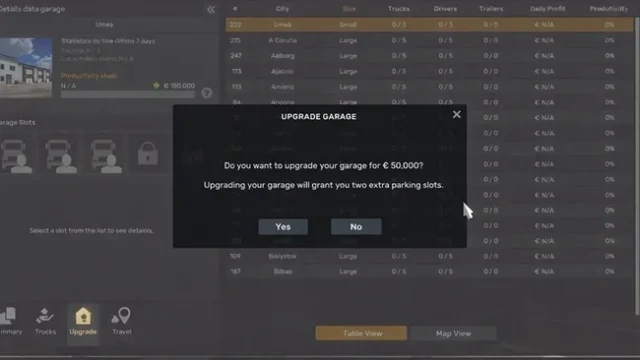 ETS2 1.61 Garage Half Price