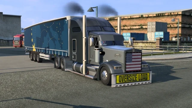 ETS2 1.60 Kenworth W900 Grua Ponce