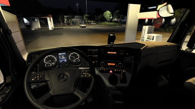 ETS2 1.60 Mercedes-Benz New Actros MP4 Cabin Overhaul ETS2 1.60 Mercedes-Benz New Actros MP4 Cabin Overhaul