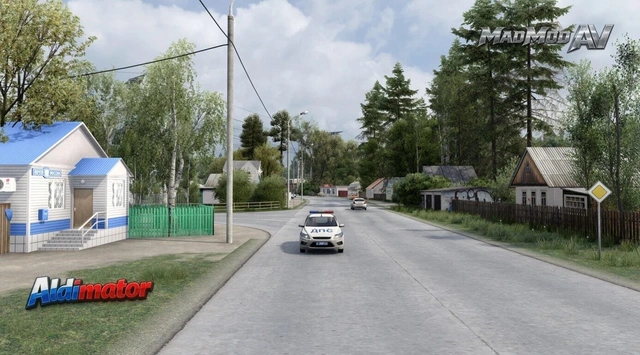 ETS2 1.60 RusMap Landscapе Addon V1.0 ETS2 1.60 RusMap Landscapе Addon V1.0