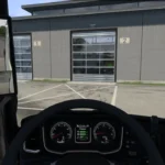 ETS2 1.60 Scania Digital Mirror