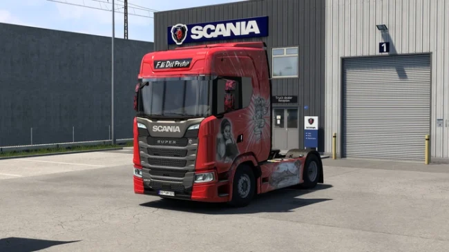ETS2 1.60 Scania S 2016 Red Mister Gigetto Skin ETS2 1.60 Scania S 2016 Red Mister Gigetto Skin