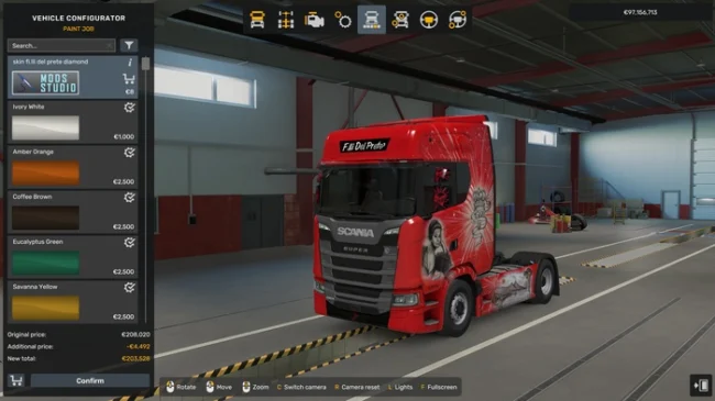 ETS2 1.60 Scania S 2016 Red Mister Gigetto Skin ETS2 1.60 Scania S 2016 Red Mister Gigetto Skin