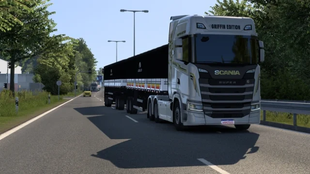 ETS2 1.60 Scania S + Librelato 9-Axle Road Trailer Set