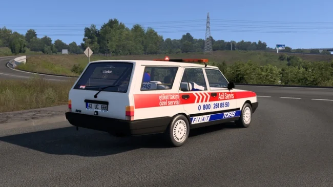 ETS2 1.60 Tofas Kartal Emergency Service ETS2 1.60 Tofas Kartal Emergency Service