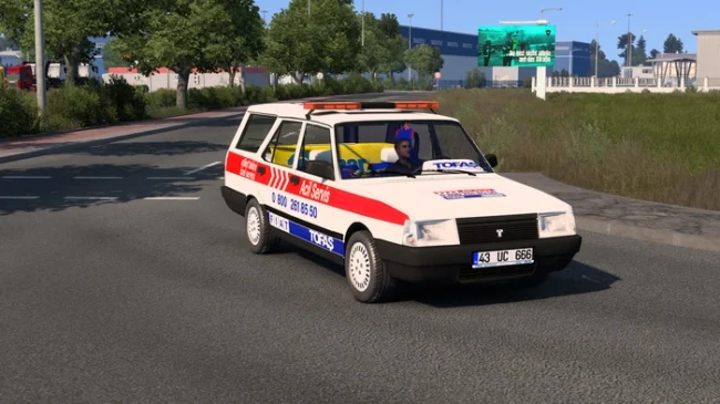 ETS2 1.60 Tofas Kartal Emergency Service ETS2 1.60 Tofas Kartal Emergency Service