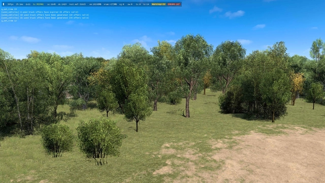 ETS2 1.60 Tree Improved Addon No Sprite