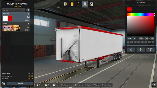 ETS2 1.60 Vangs Tipp Trailer ETS2 1.60 Vangs Tipp Trailer