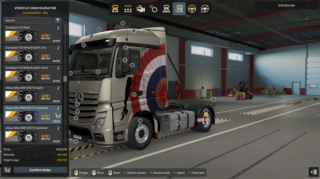 ETS2 1.60 Wheels Pack