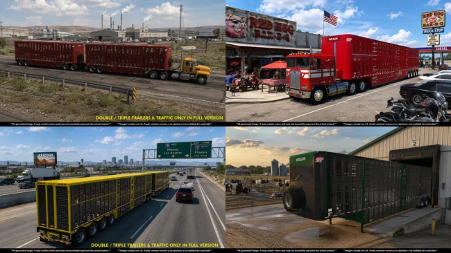 ATS 1.61 Wilson Cattle Trailers