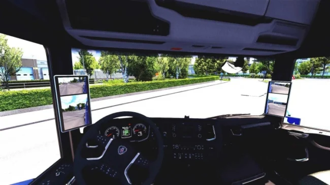 ETS2 1.60 Electronic Mirrors ETS2 1.60 Electronic Mirrors