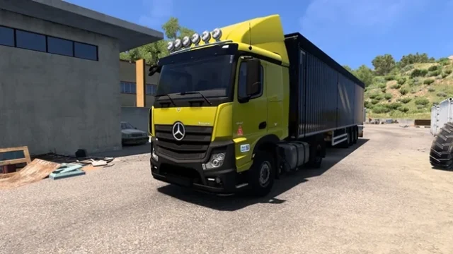 ETS2 1.60 Mercedes-Benz Actros Euro 6 Truck