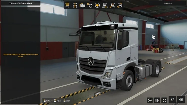 ETS2 1.60 Mercedes-Benz Actros Euro 6 Truck ETS2 1.60 Mercedes-Benz Actros Euro 6 Truck