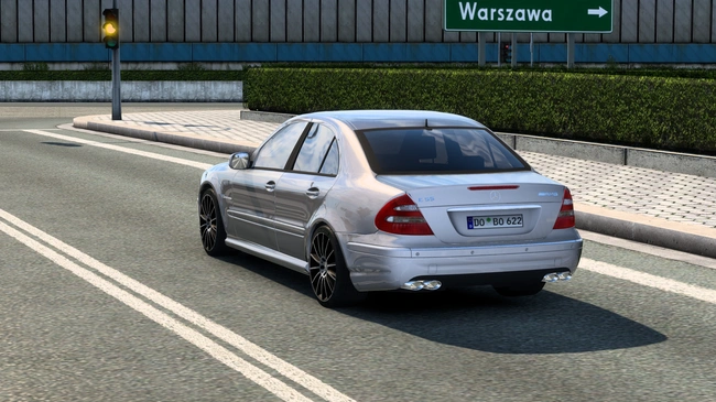 ETS2 1.60 Mercedes-Benz E55 AMG W211 V1.7 ETS2 1.60 Mercedes-Benz E55 AMG W211 V1.7