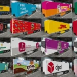 ETS2 1.60 Realistic Trailers Pack