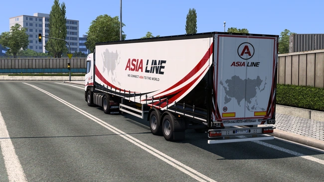 ETS2 1.60 Scania R Asia Line Combo Skin ETS2 1.60 Scania R Asia Line Combo Skin