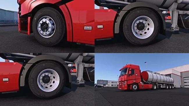 ETS2 1.60 SCS Wheels Rework ETS2 1.60 SCS Wheels Rework