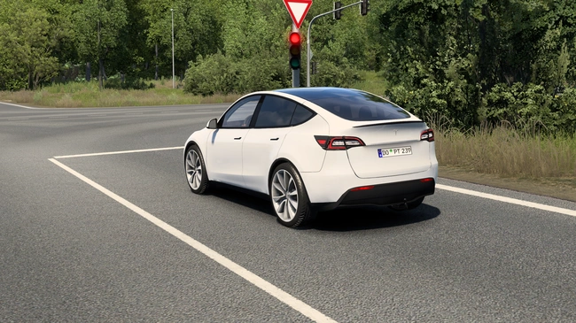 ETS2 1.60 Tesla Model-Y 2022