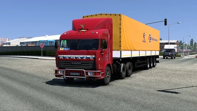 ETS2 1.60 Kamaz 54115 + Nefaz 93341 Trailer ETS2 1.60 Kamaz 54115 + Nefaz 93341 Trailer