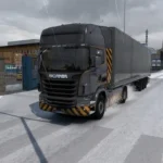 ETS2 1.60 Realistic Brutal Graphics & Weather Winter Snow V4.0