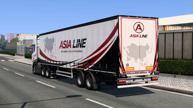 ETS2 1.60 Scania S Asia Line Combo Skin